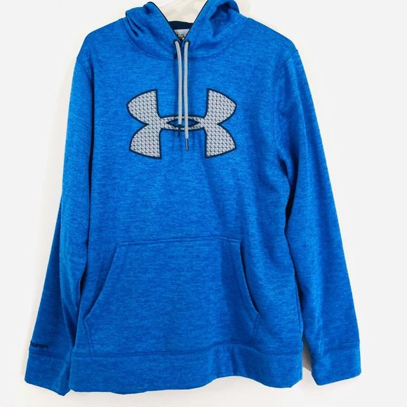 Under Armour Jackets & Blazers - Under Armour Woman’s Sz M Blue Two Tone Hoodie